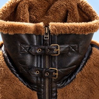 Cazadora Zara efecto piel pelo LIMITED EDITION