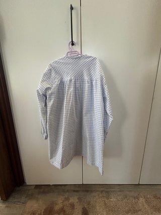 Bata uniforme escolar cuadros