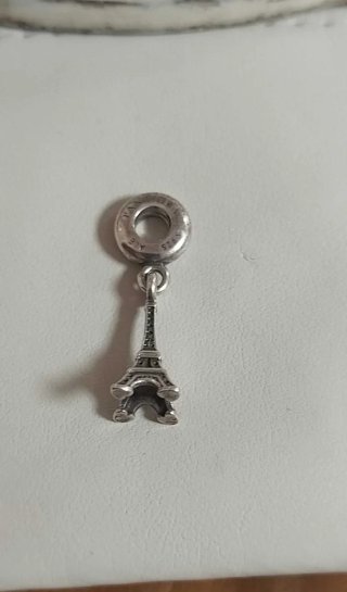 Pandora Charm Colgante Torre Eiffel Plata
