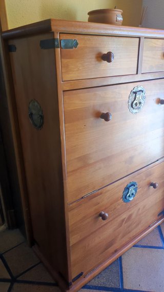 Armario auxiliar zapatero madera maciza