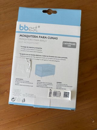 Mosquitera para cuna Bbest 140x65x95 cm