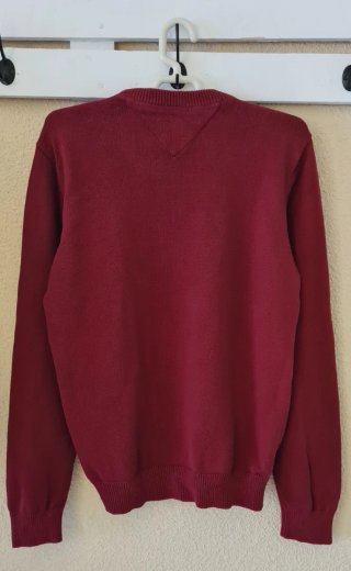 Jersey Tommy Hilfiger Burdeos Talla M
