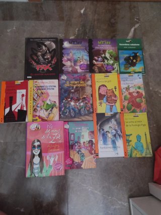 Pack de libros catalán y castellano