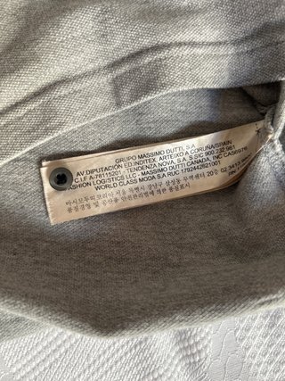 Massimo Dutti Polo Talla M Gris
