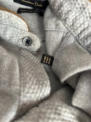 Massimo Dutti Polo Talla M Gris