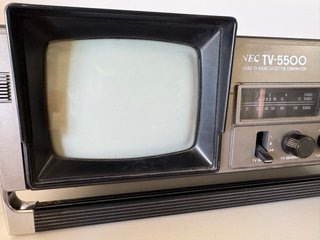 NEC TV-5500 Vintage-TV,Radio,Cassette-para reparar