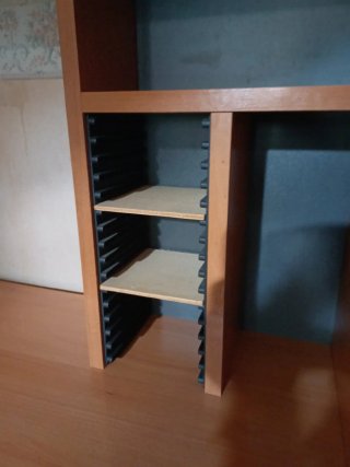 Escritorio madera bandeja extraíble