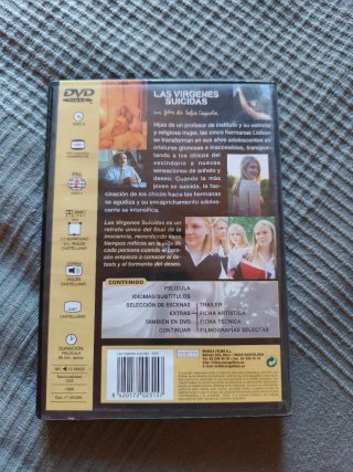 DVD Las Vírgenes Suicidas