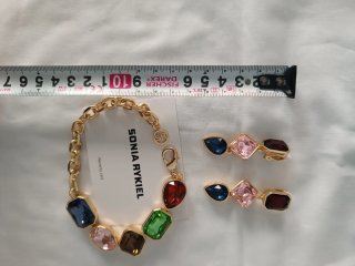 Conjunto Sonia Rykiel Pulsera y Pendientes