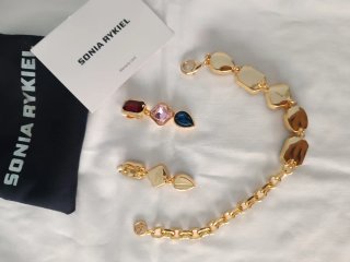 Conjunto Sonia Rykiel Pulsera y Pendientes