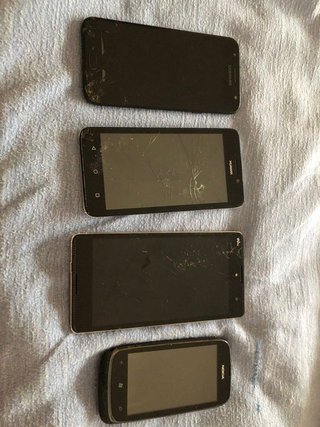 Lote moviles samsung,nokia,huawei,wiko. tienen pan