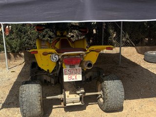 Quad Suzuki LTZ 400 Amarillo