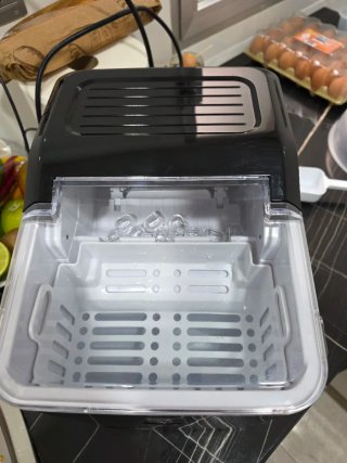 Máquina de Hielo Domo Negra