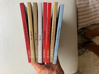 Colección Libros y CDs Queen