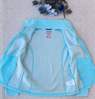 Felpa Columbia-pile leggero- Azzurra-S-Donna!