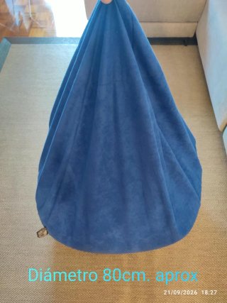 Puf Sillón Azul
