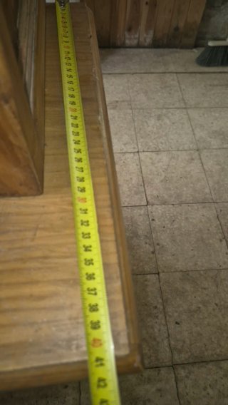 Vitrina Alacena provenzal en buen estado.