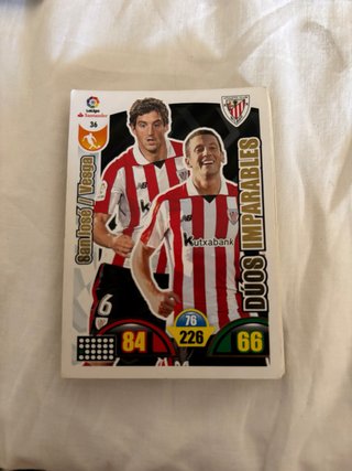 Cartas Duos Imparables adrenalyn 17-18