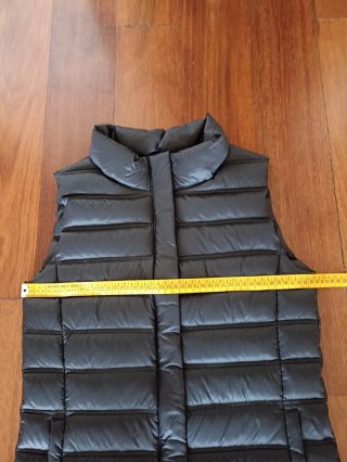 Chaleco plumífero talla M