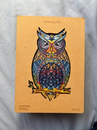 Puzzle de Madera Búho Charming Owl S