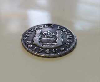Moneda de Plata 1740 Felipe V
