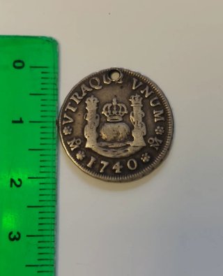 Moneda de Plata 1740 Felipe V