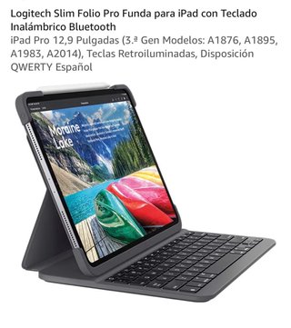 Funda Teclado iPad Pro 12.9 Logi