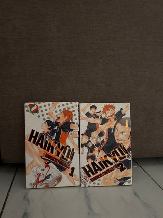 Haikyu pack de 2 libros