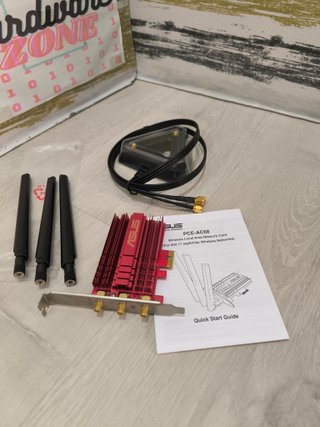 Adaptador ASUS PCI-E AC68 WiFi 1.3Gbps