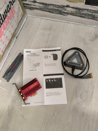 Adaptador ASUS PCI-E AC68 WiFi 1.3Gbps