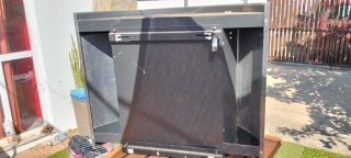 Chimenea Bioetanol Metal Negra y Plateada