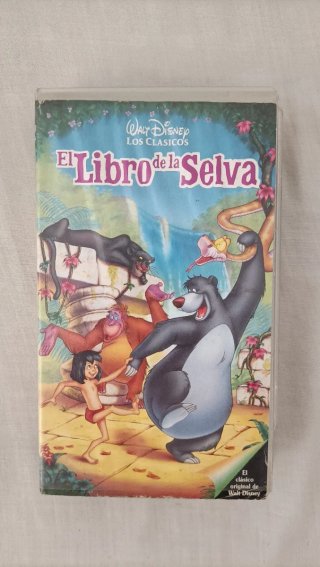 VHS El Libro de la Selva Disney Clásicos