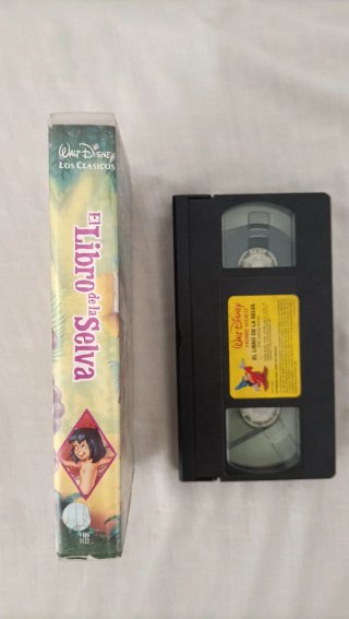 VHS El Libro de la Selva Disney Clásicos