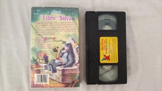 VHS El Libro de la Selva Disney Clásicos