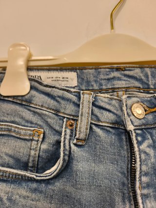 Jeans Zara donna vita alta