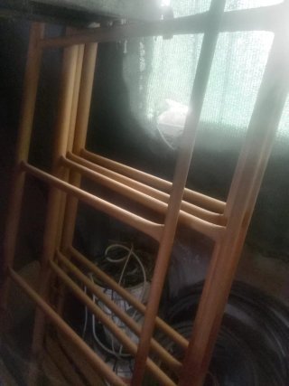 Andamios de madera