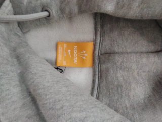 Sudadera Nike by Nocta Gris Hombre