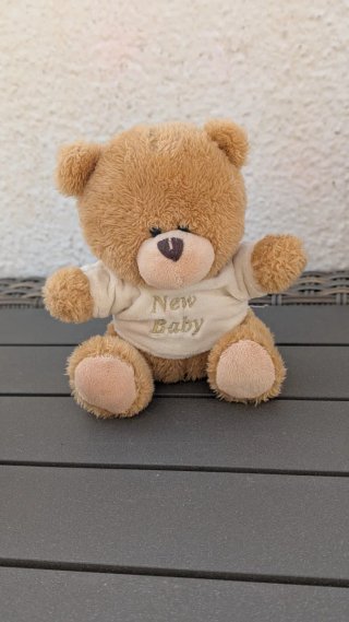 Lote de 5 peluches de osos y corazón