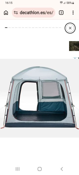 Carpa plegable 6 personas UPF30