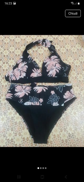Costume da bagno donna fantasia floreale