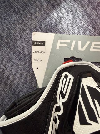 Guantes FIVE RFX3 Talla 2XL/12 Negro/Blanco