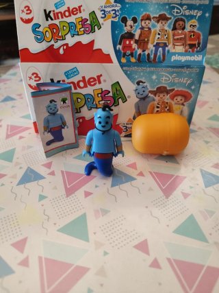 Kinder Sorpresa Disney Genio Playmobil