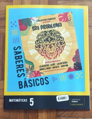 Matemáticas 5, Tercer Ciclo Primaria, Edelvives...