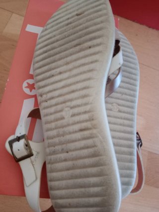 Sandalias de piel talla 37