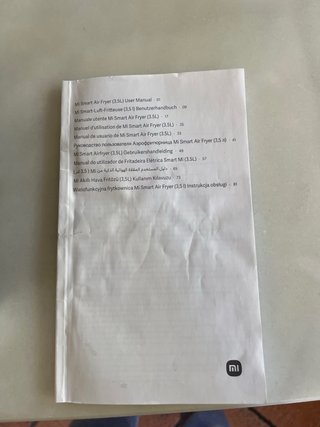 Freidora de aire Xiaomi
