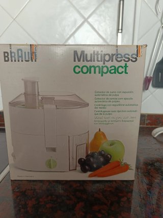 Licuadora Braun Multipress compact