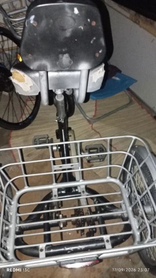 Bicicleta Monty con cesta