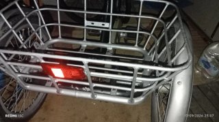 Bicicleta Monty con cesta