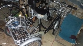 Bicicleta Monty con cesta