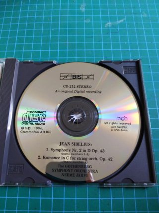 CD Jean Sibelius - Sinfonía Nº 2 / BIS